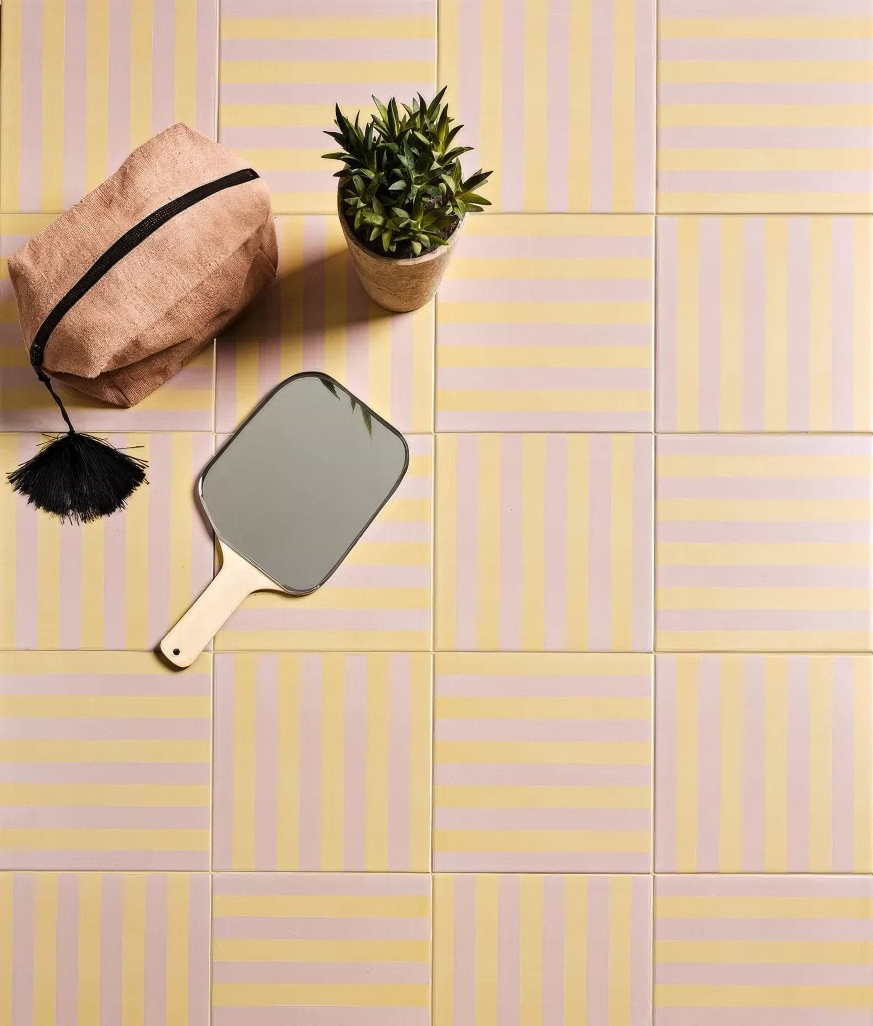 Deck Chair Porcelain Rhubarb & Custard - Hyperion Tiles