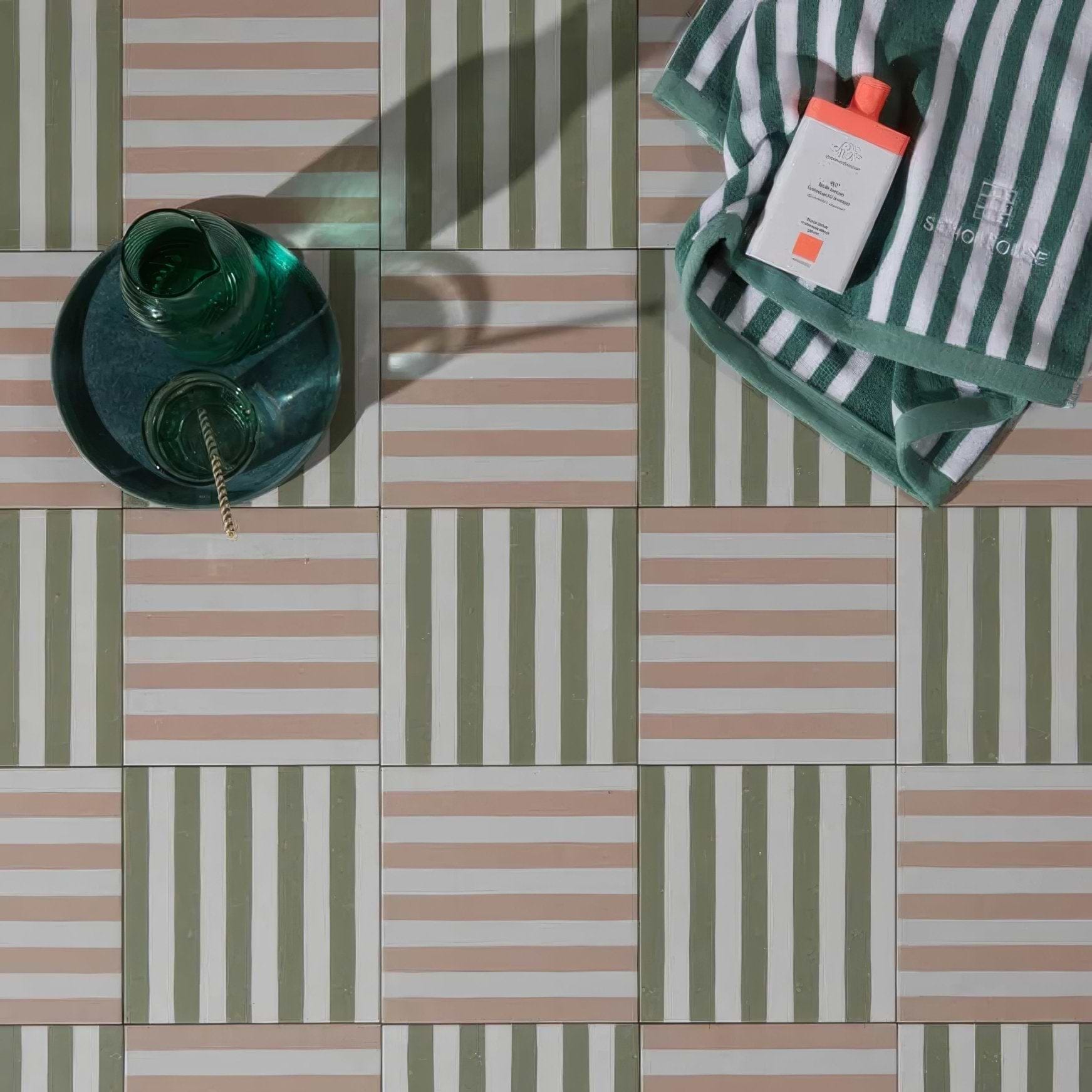Deck Chair Porcelain Rose - Hyperion Tiles