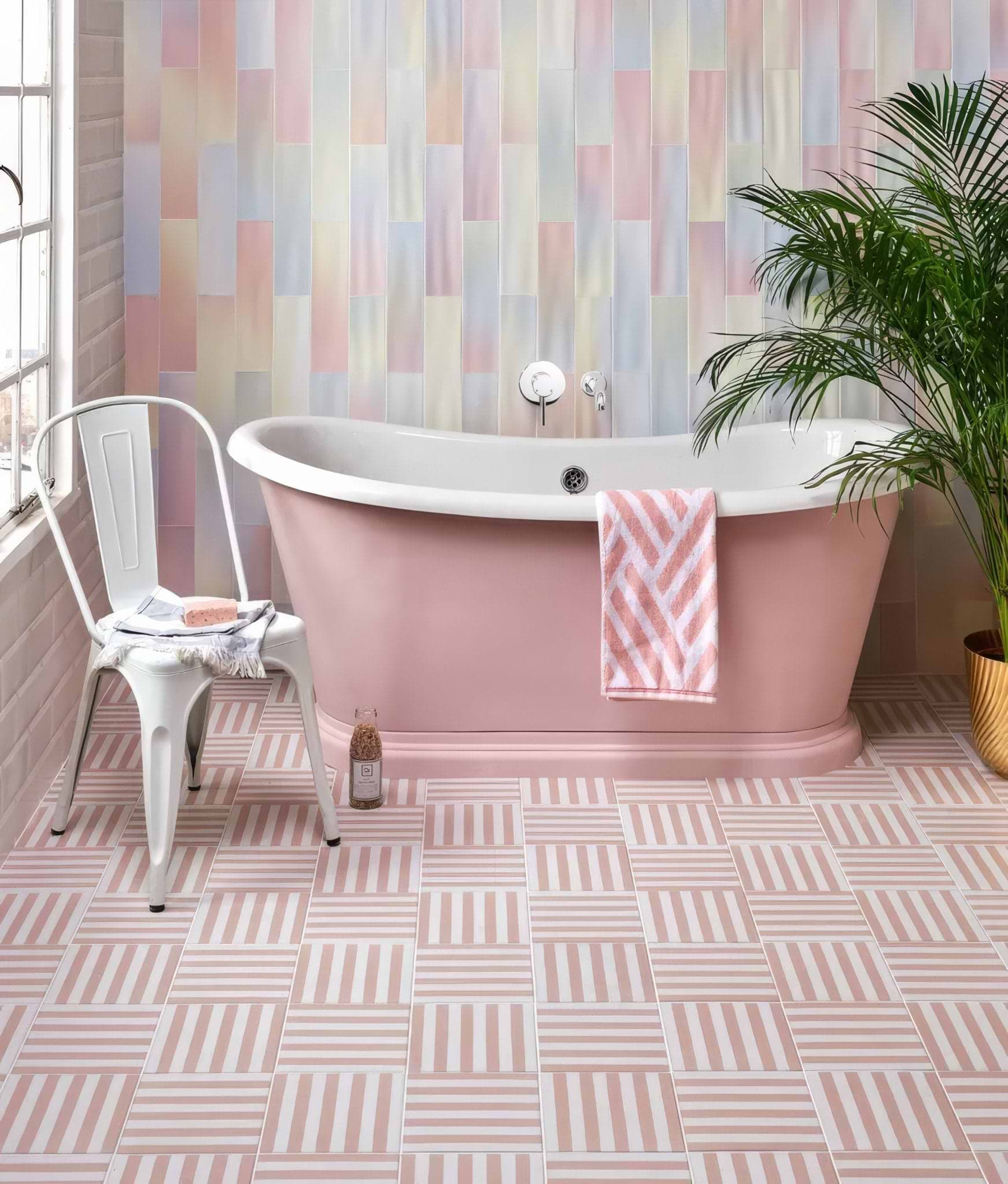 Deck Chair Porcelain Rose - Hyperion Tiles