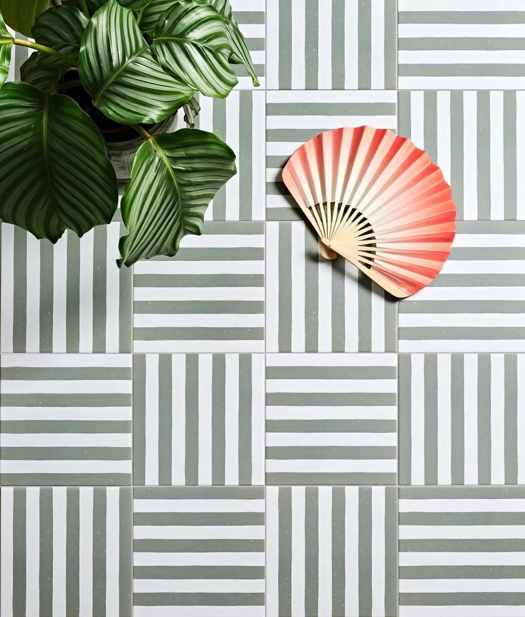 Deck Chair Porcelain Sage - Hyperion Tiles