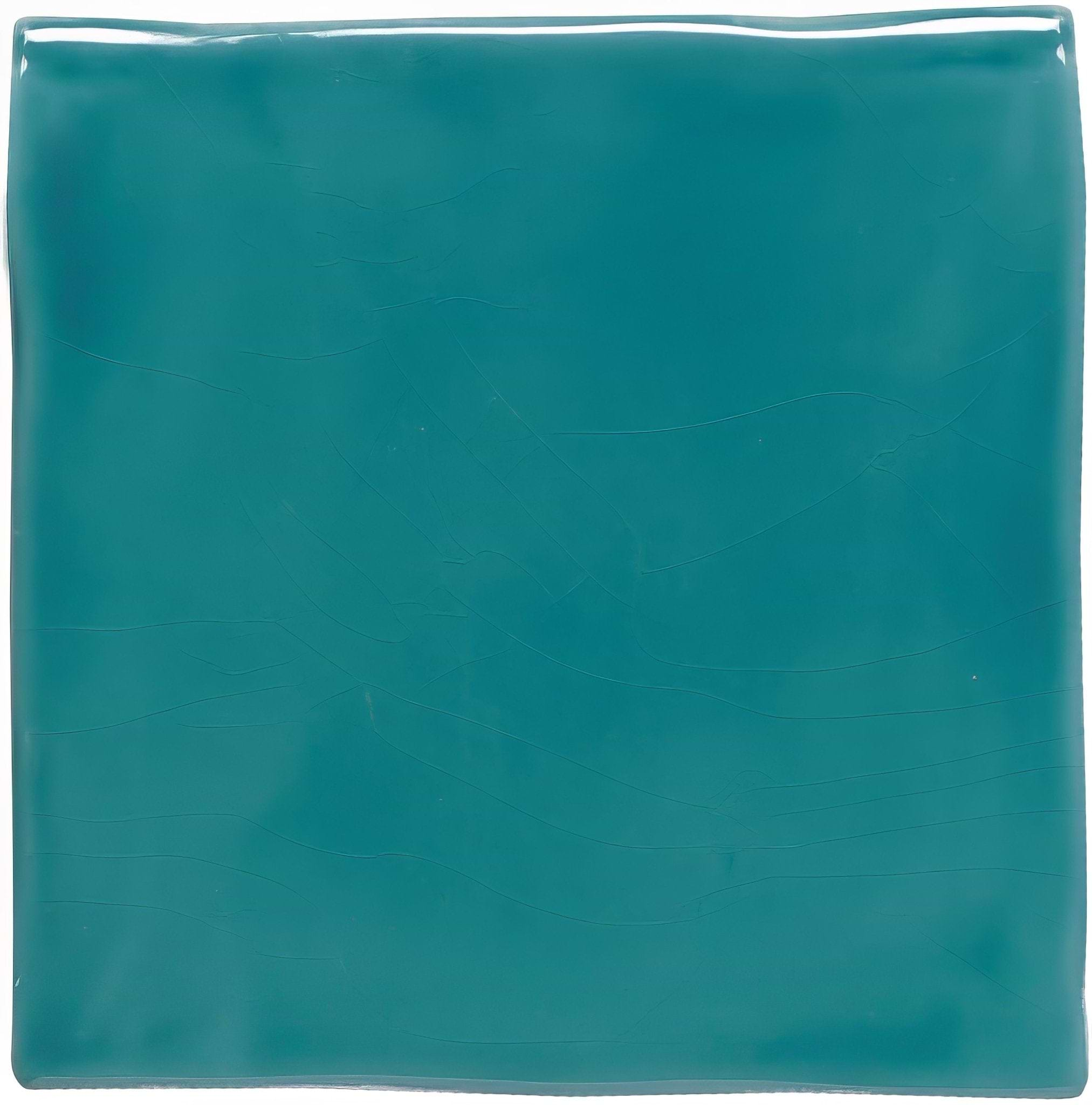 Deep Turquoise Field Tile - Hyperion Tiles