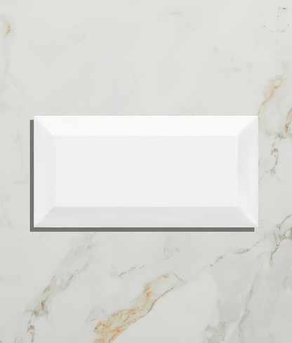 Delicate Wall Ceramic Metro Bevelled - Hyperion Tiles