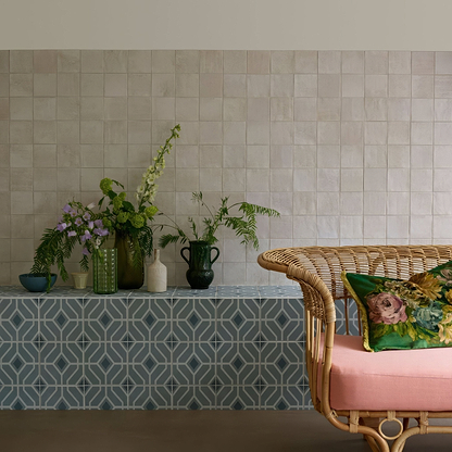 Designers Guild Laterza Slate Blue - Hyperion Tiles