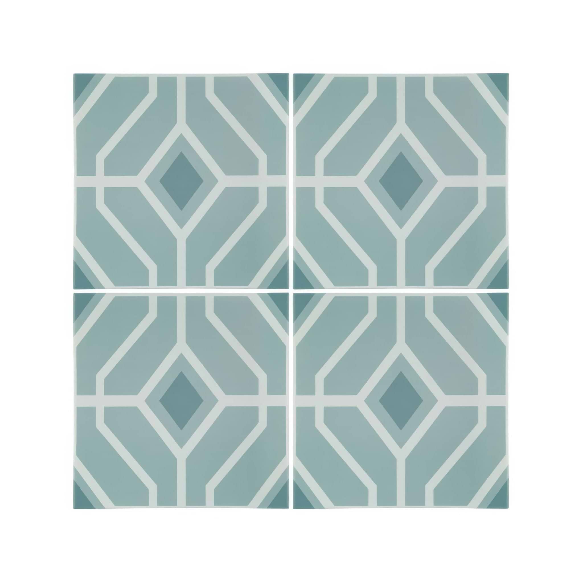 Designers Guild Laterza Slate Blue - Hyperion Tiles