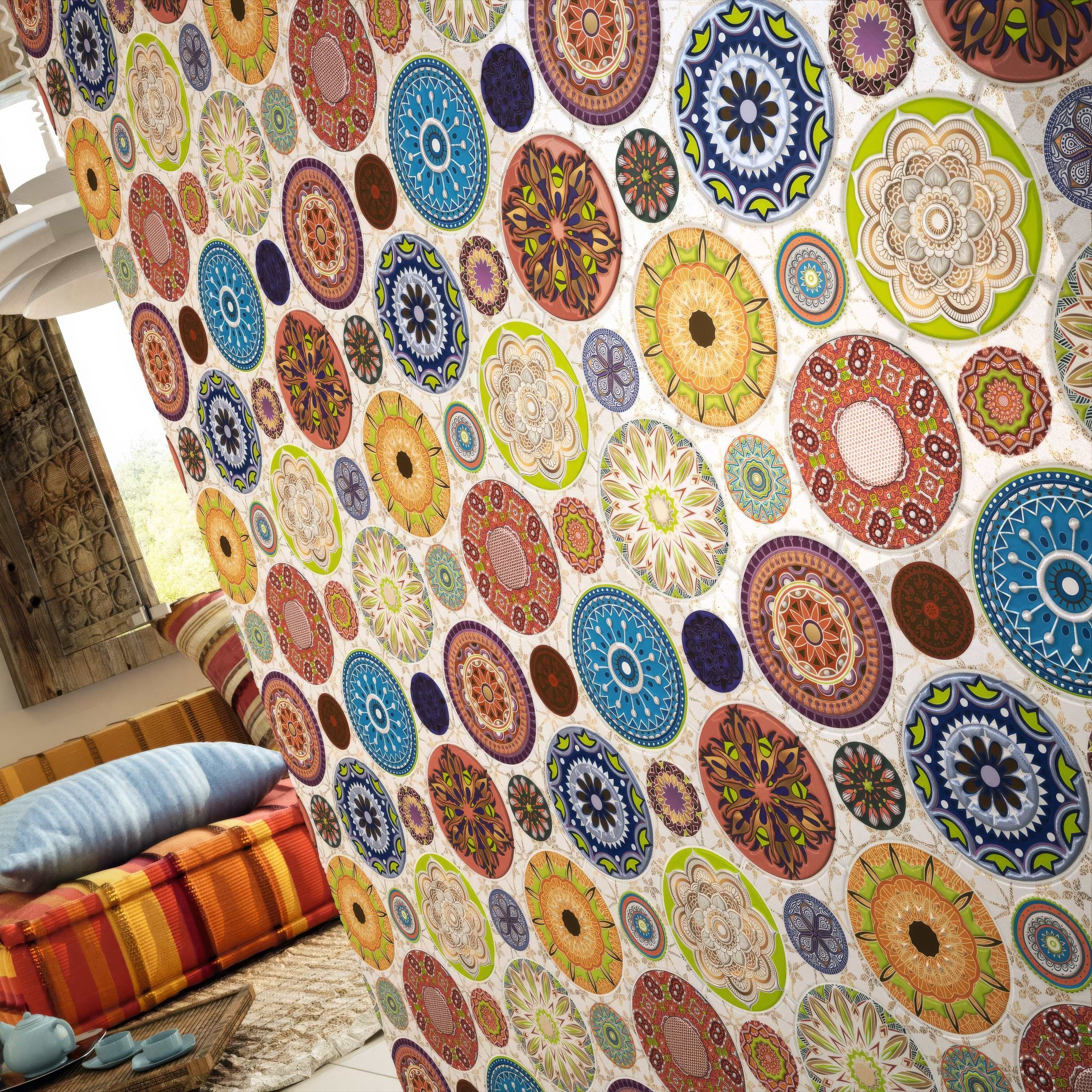 Mandala 28 x 28cm | Hyperion Tiles