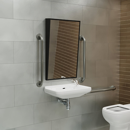 Docklands Inclusive Angled Mirror Black - Hyperion Tiles