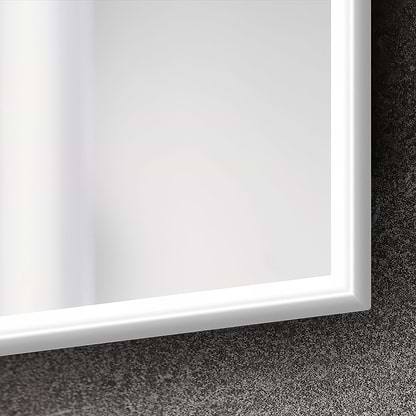 Docklands Rectangular Mirror 50x80cm – White