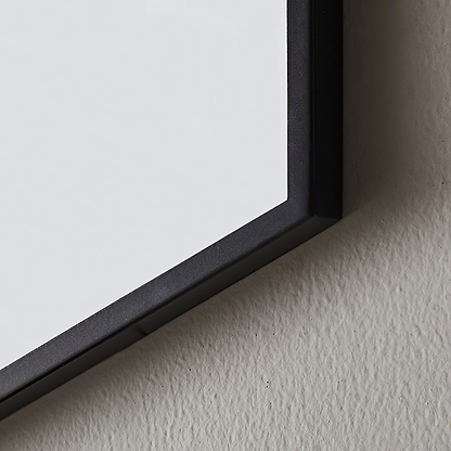 Docklands Octagon Mirror 60cm Black - Hyperion Tiles