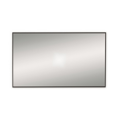 Docklands Rectangular Mirror 120x70cm Black - Hyperion Tiles