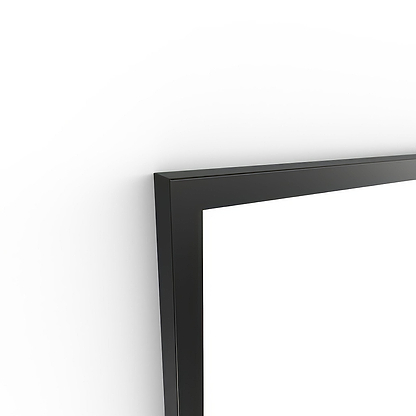 Docklands Rectangular Mirror 40x100cm Black - Hyperion Tiles