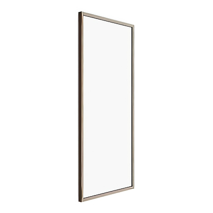 Docklands Rectangular Mirror 40x100cm Brushed Bronze - Hyperion Tiles