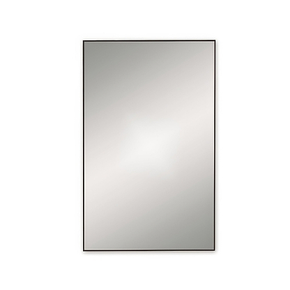 Docklands Rectangular Mirror 50x80cm Black - Hyperion Tiles