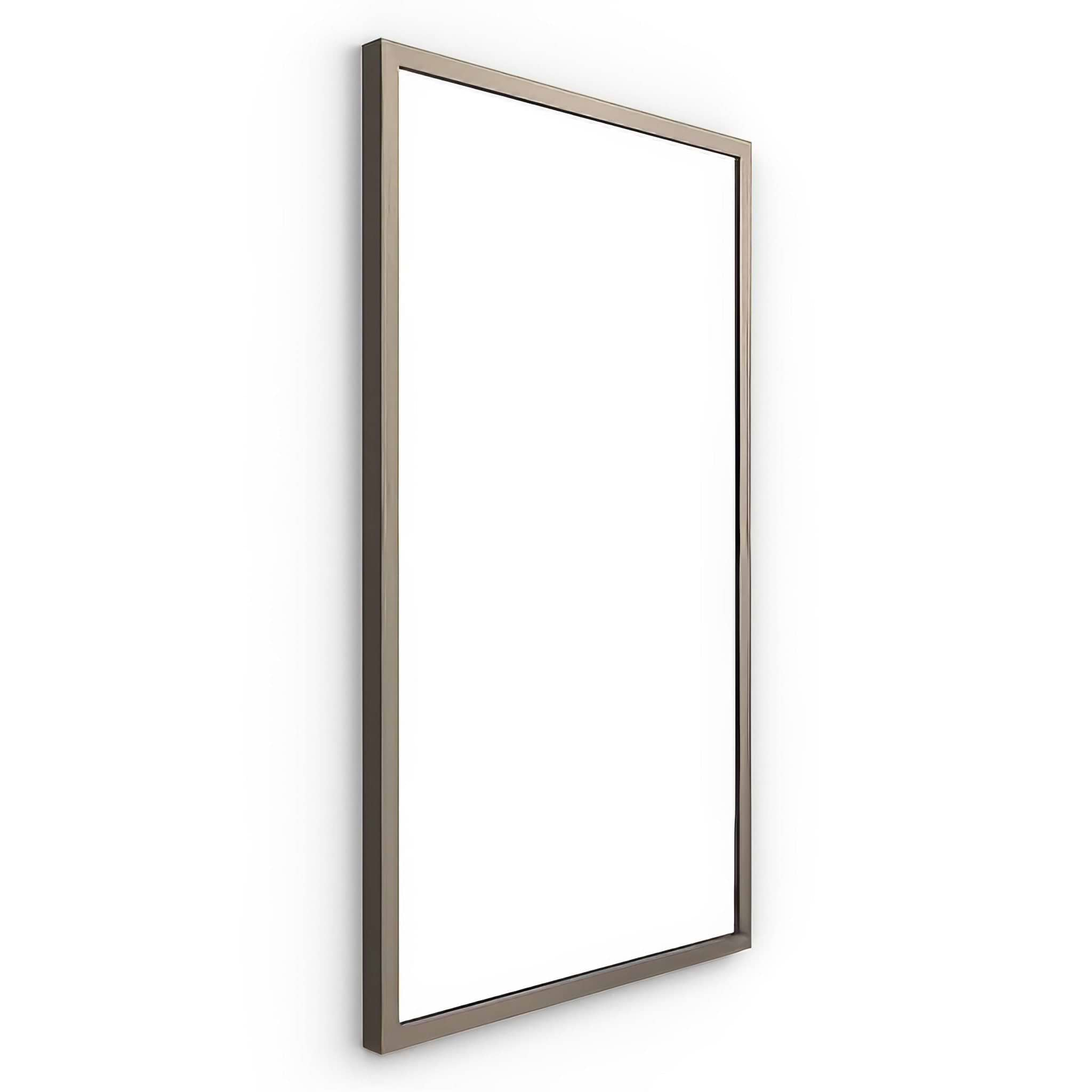 Docklands Rectangular Mirror 50x80cm Brushed Bronze - Hyperion Tiles