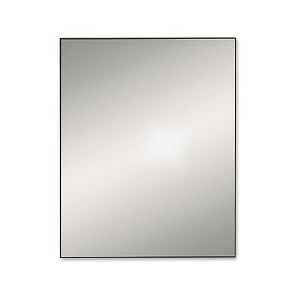 Docklands Rectangular Mirror 80x100cm Black - Hyperion Tiles
