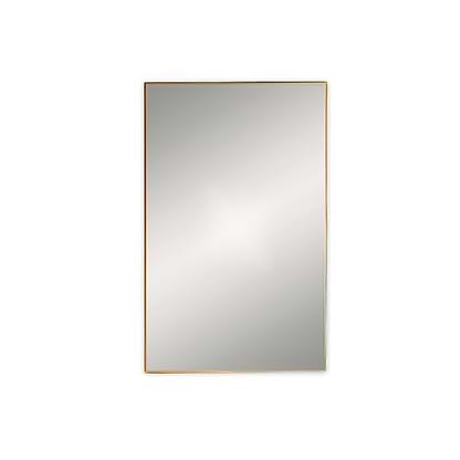 Docklands Rectangular Mirror 80x100cm – Brushed Brass
