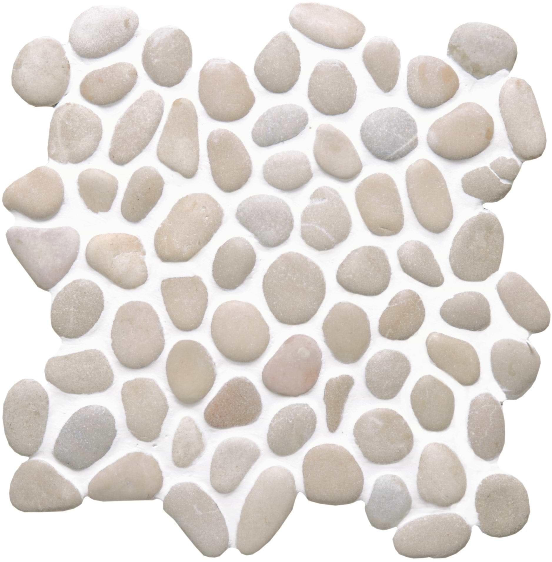 Beige Hawaii Pebble Mosaics - Hyperion Tiles