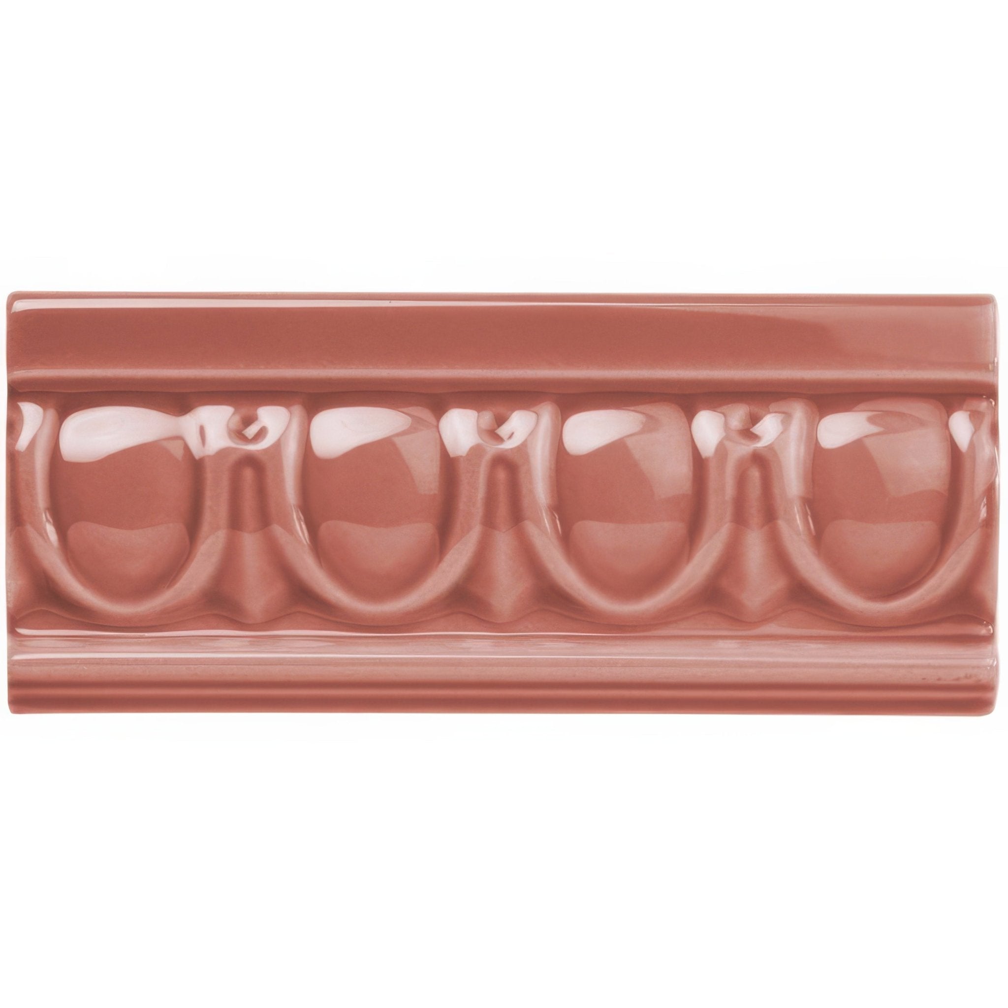 Duchy Pink Egg & Dart Moulding - Hyperion Tiles