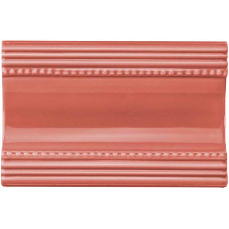 Duchy Pink Plain Cornice - Hyperion Tiles