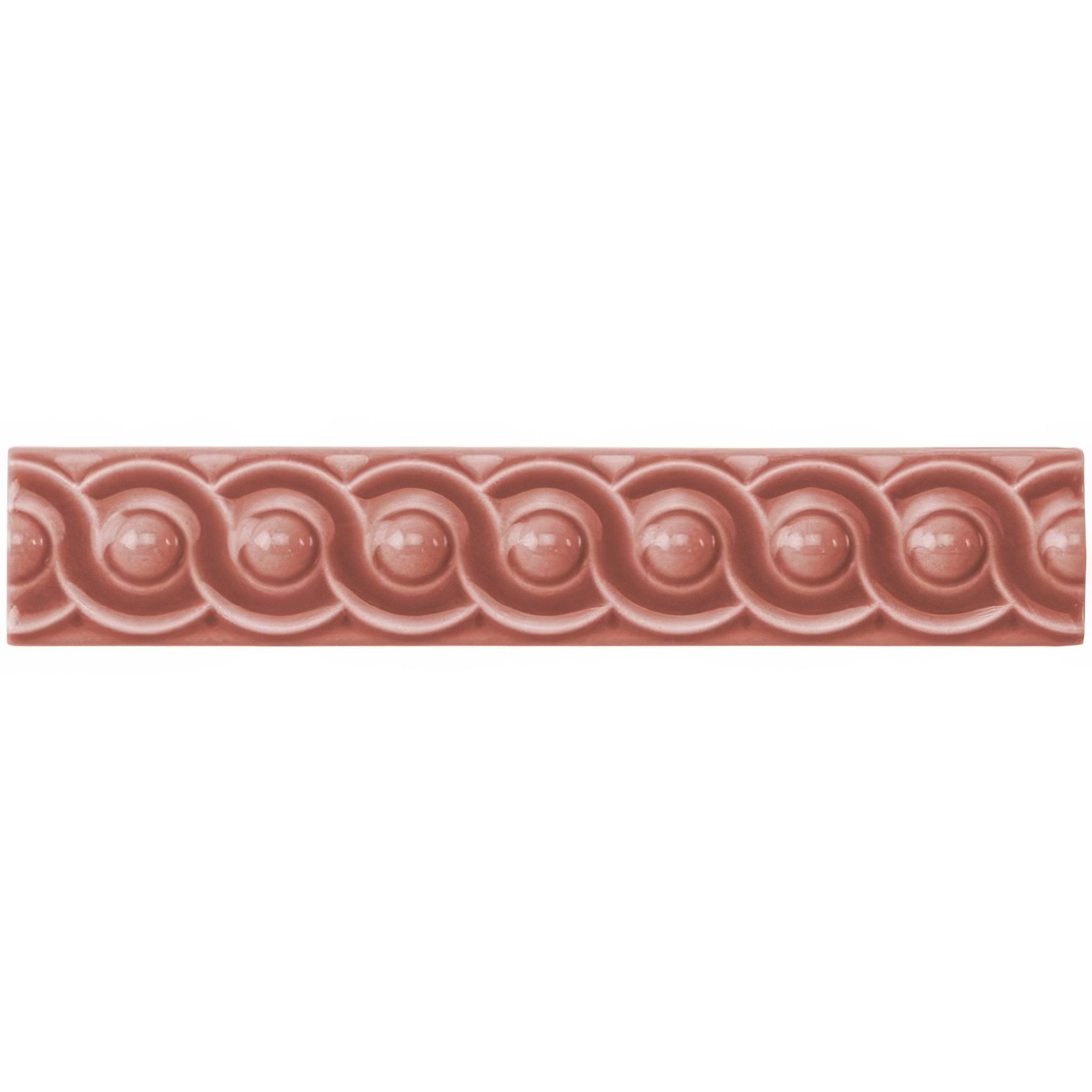 Duchy Pink Scroll Moulding - Hyperion Tiles