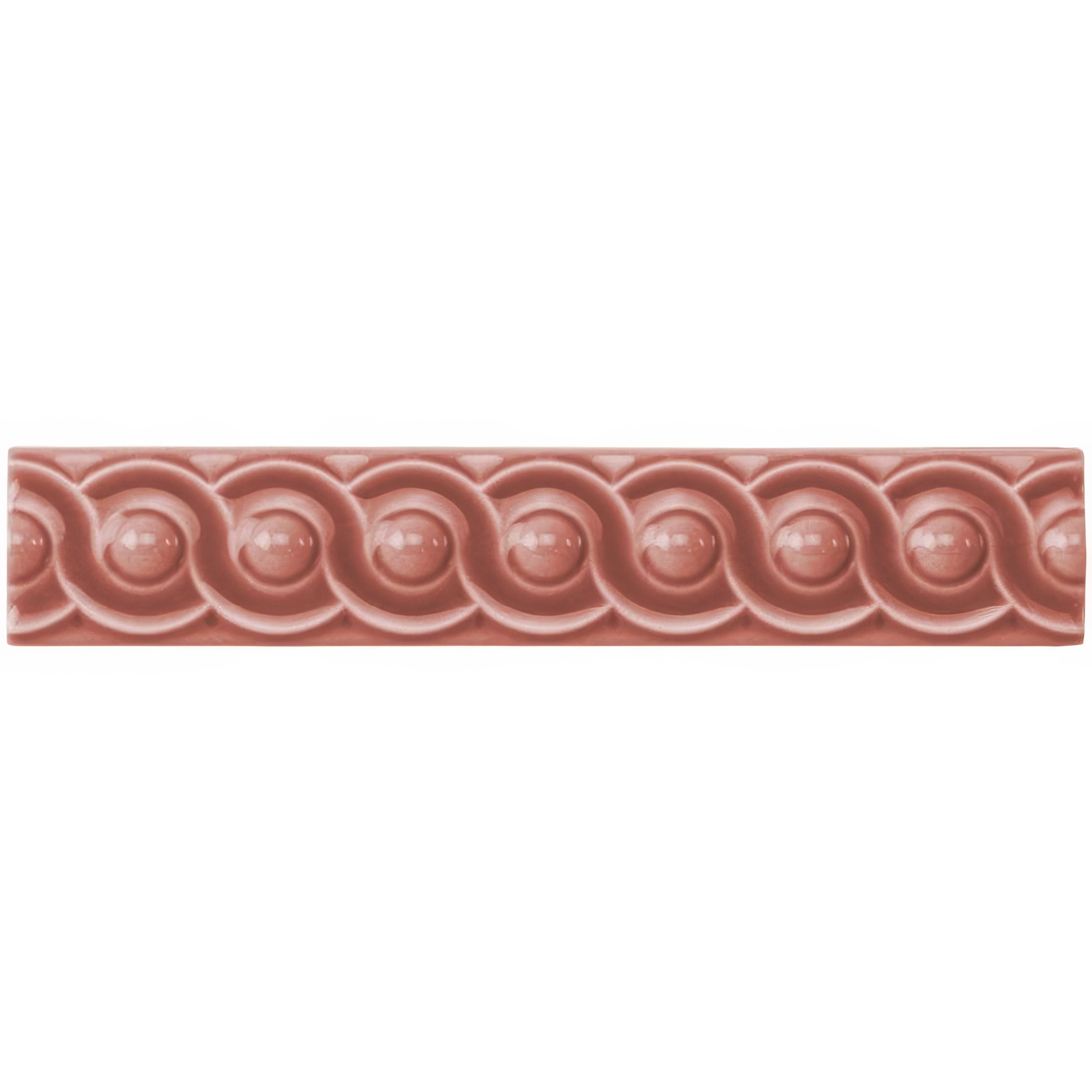 Duchy Pink Scroll Moulding - Hyperion Tiles