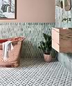 East Java Hummingbird Marble Plume Mosaic From Hyperion Tiles
