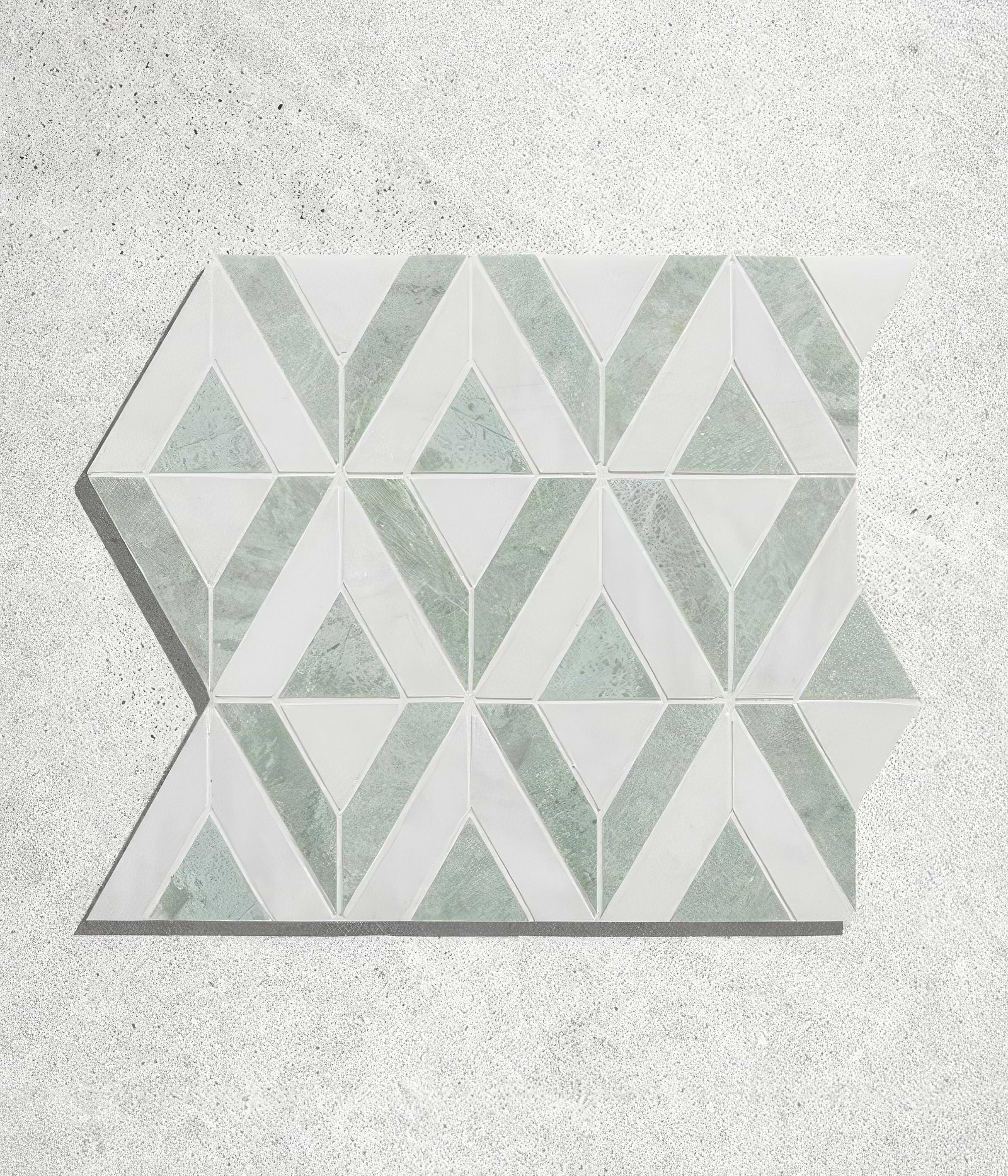 East Java Hummingbird Marble Temple Mosaic - Luxury Tiles – Hyperion Tiles