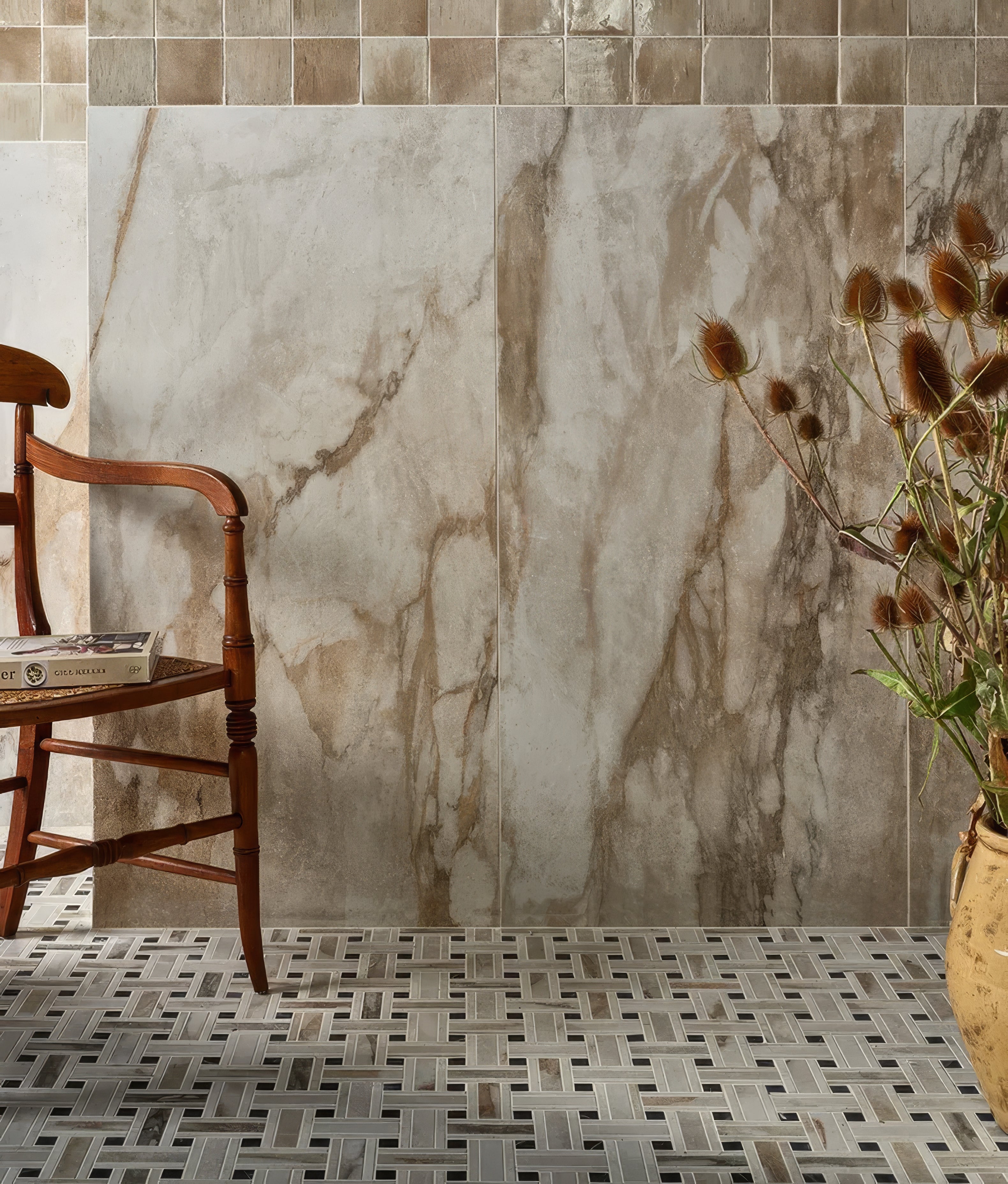 East Village Porcelain Oro 60 x 120cm - Hyperion Tiles - Ca'Pietra