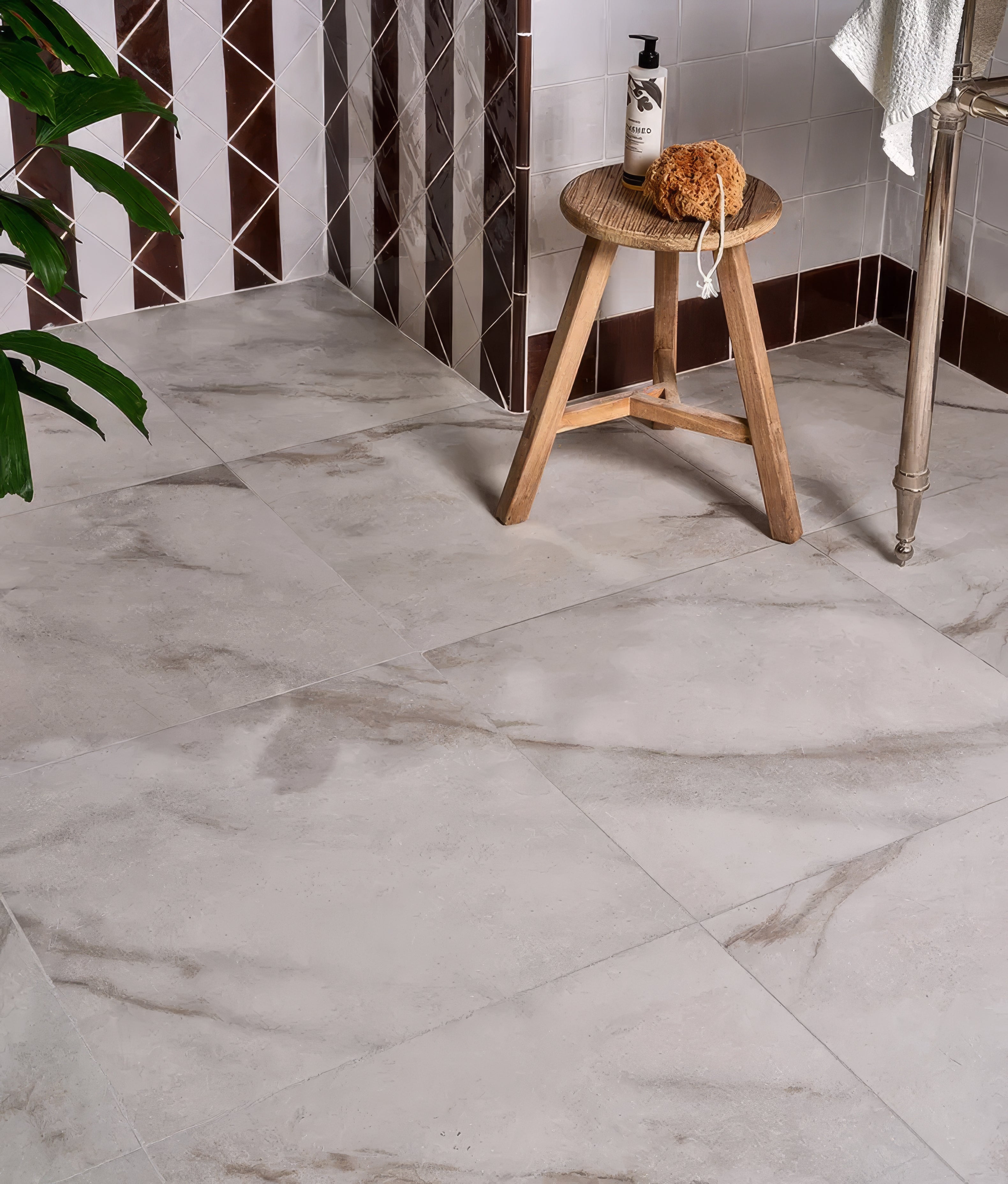 East Village Porcelain Bianco 60 x 60cm - Hyperion Tiles - Ca'Pietra