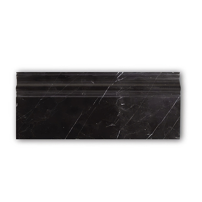 East Hampton Skirting Black Polished - Fired Earth - Hyperion Tiles