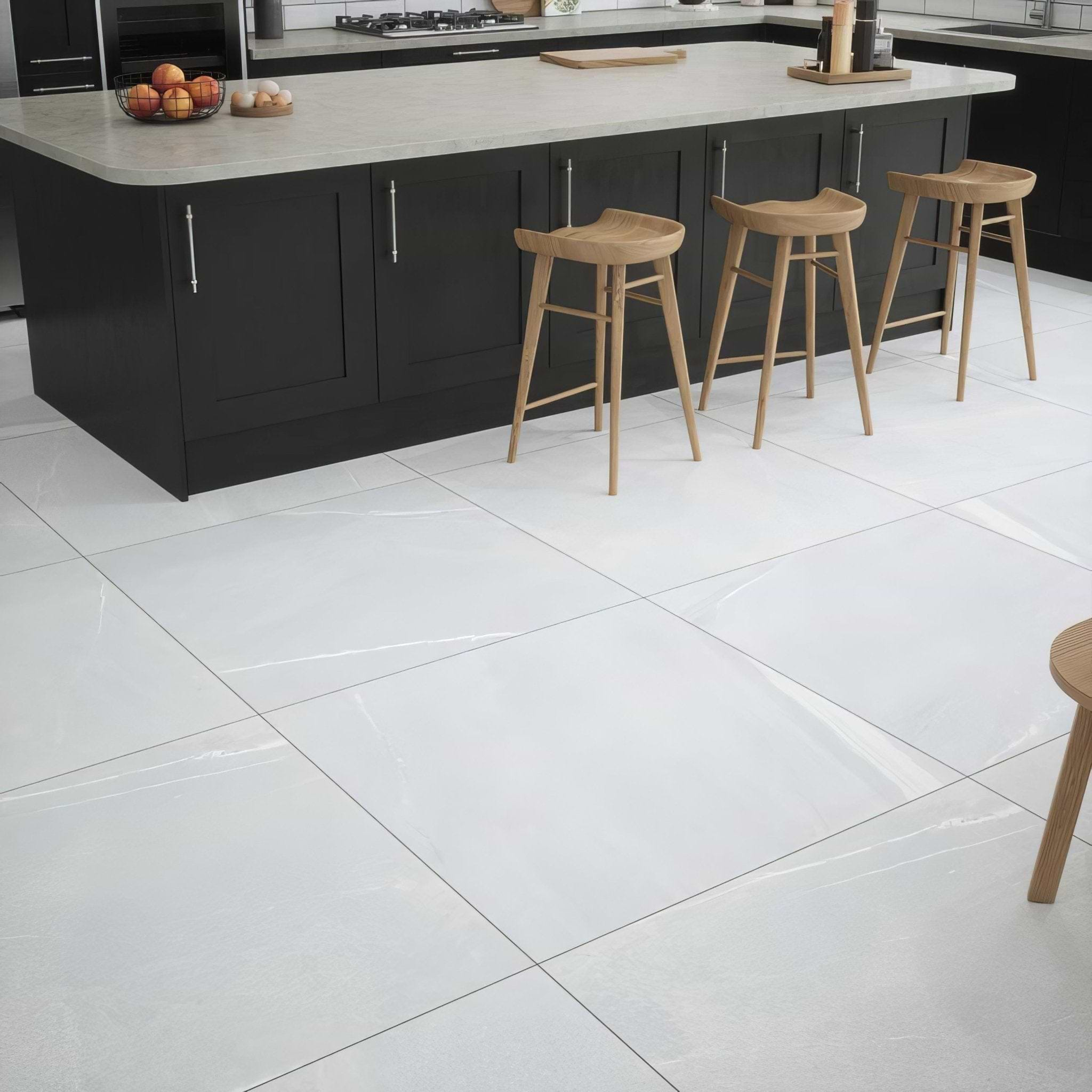 Eastford Pearl Matt Porcelain - Hyperion Tiles