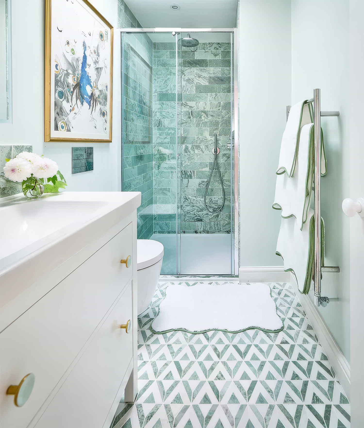 Hummingbird Marble Honed Brick | Modern Style – Hyperion Tiles