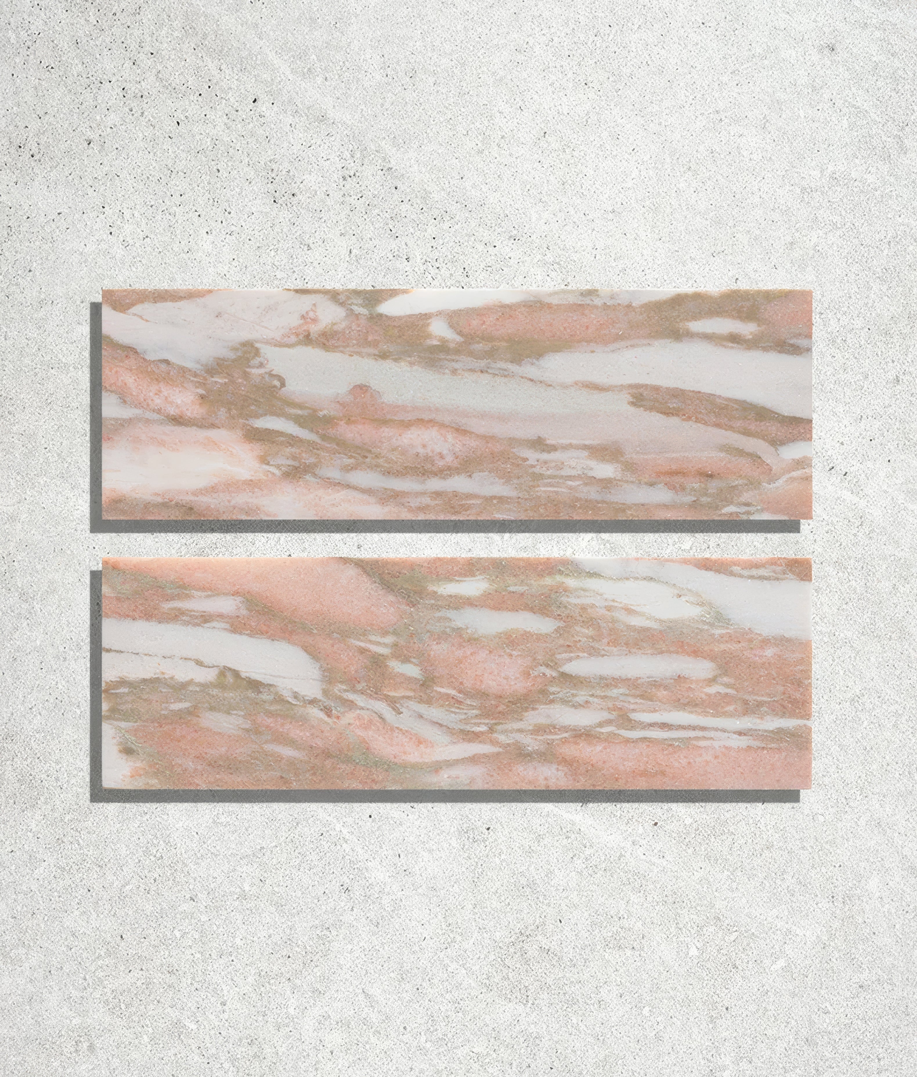 East Java Flamingo Marble Brick - Hyperion Tiles