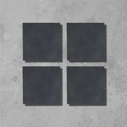 Ebony Square Square Tile - Hyperion Tiles