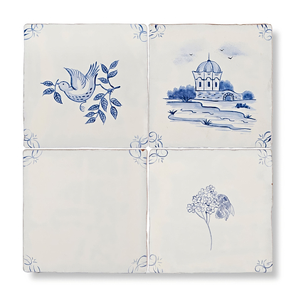 English Delft Bee - Hyperion Tiles - Fired Earth