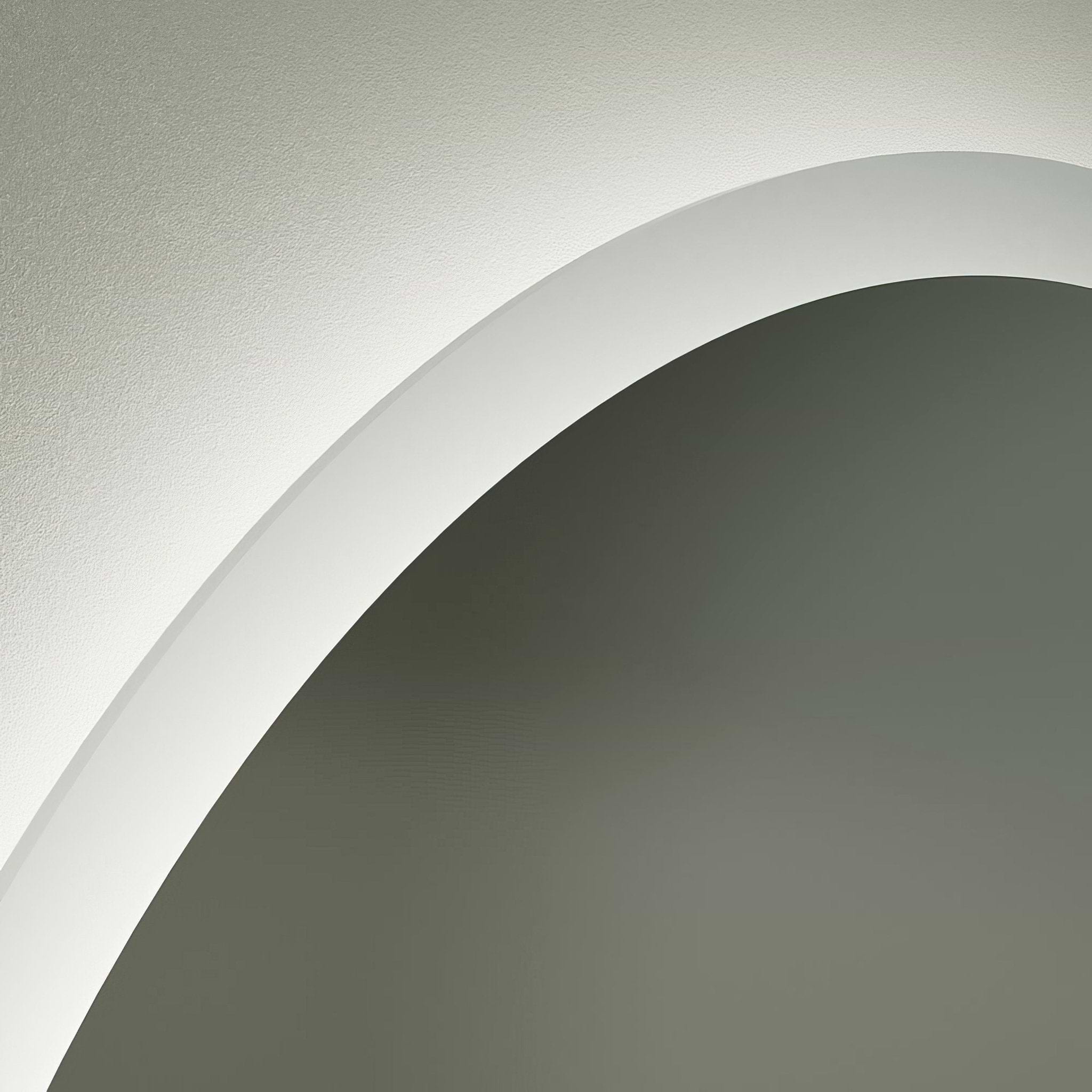 Edison Round Mirror 120cm - Hyperion Tiles