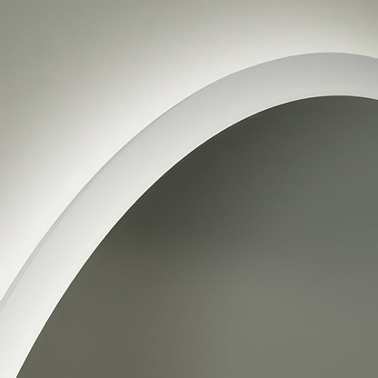 Edison Round Mirror 60cm - Hyperion Tiles