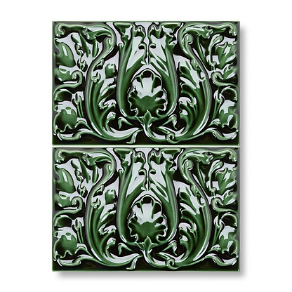Edwardian Acanthus Caledonian - Hyperion Tiles