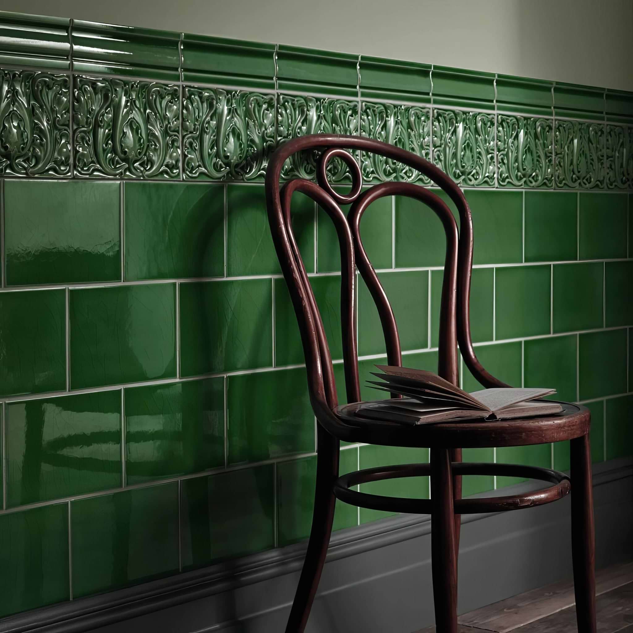 Edwardian Caledonian Dado - Hyperion Tiles