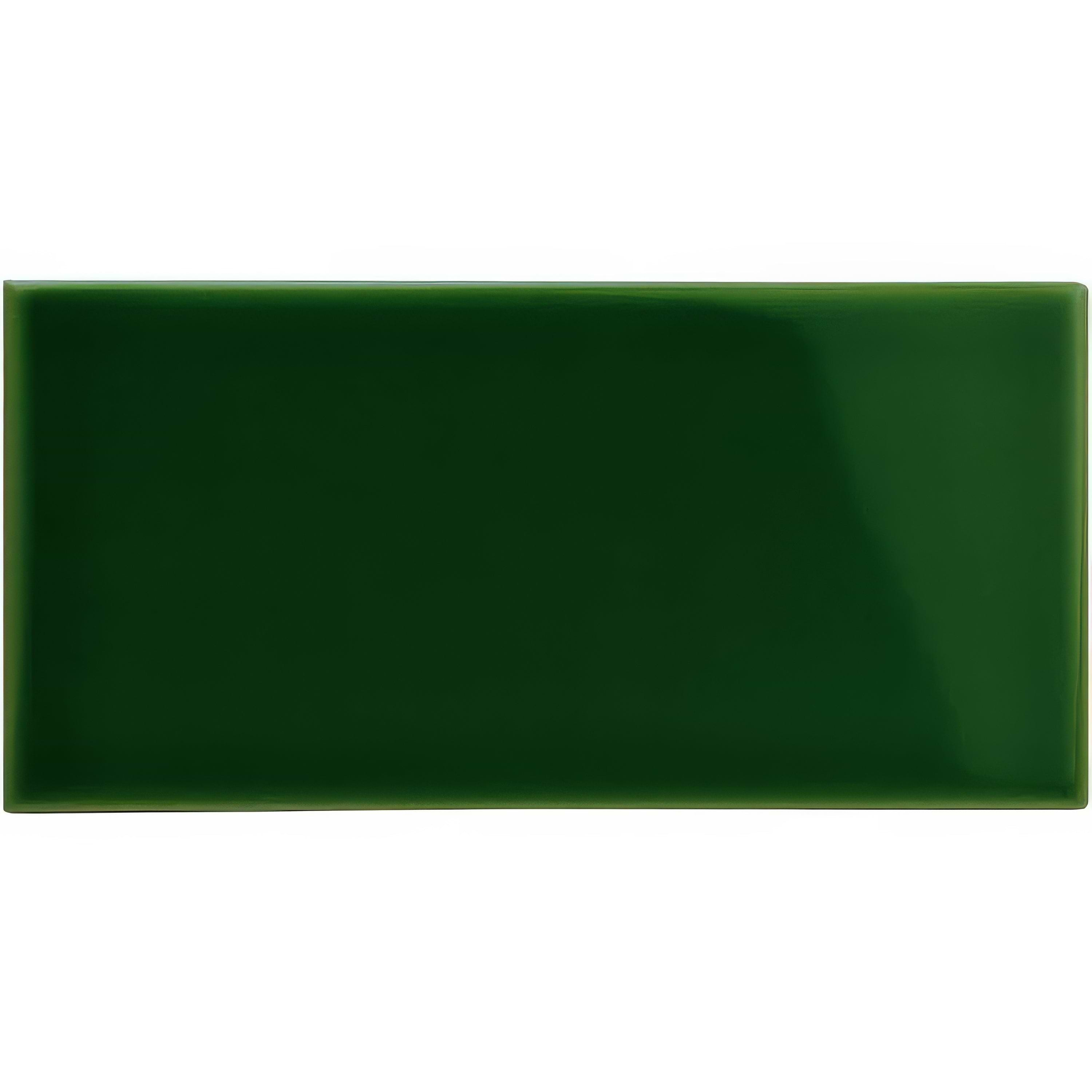 Edwardian Green Half Tile - Hyperion Tiles