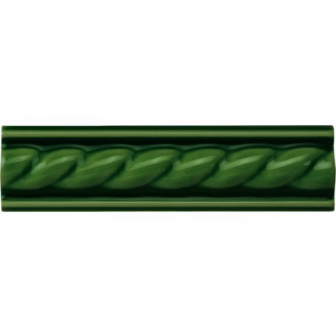 Edwardian Green Rope Moulding - Hyperion Tiles