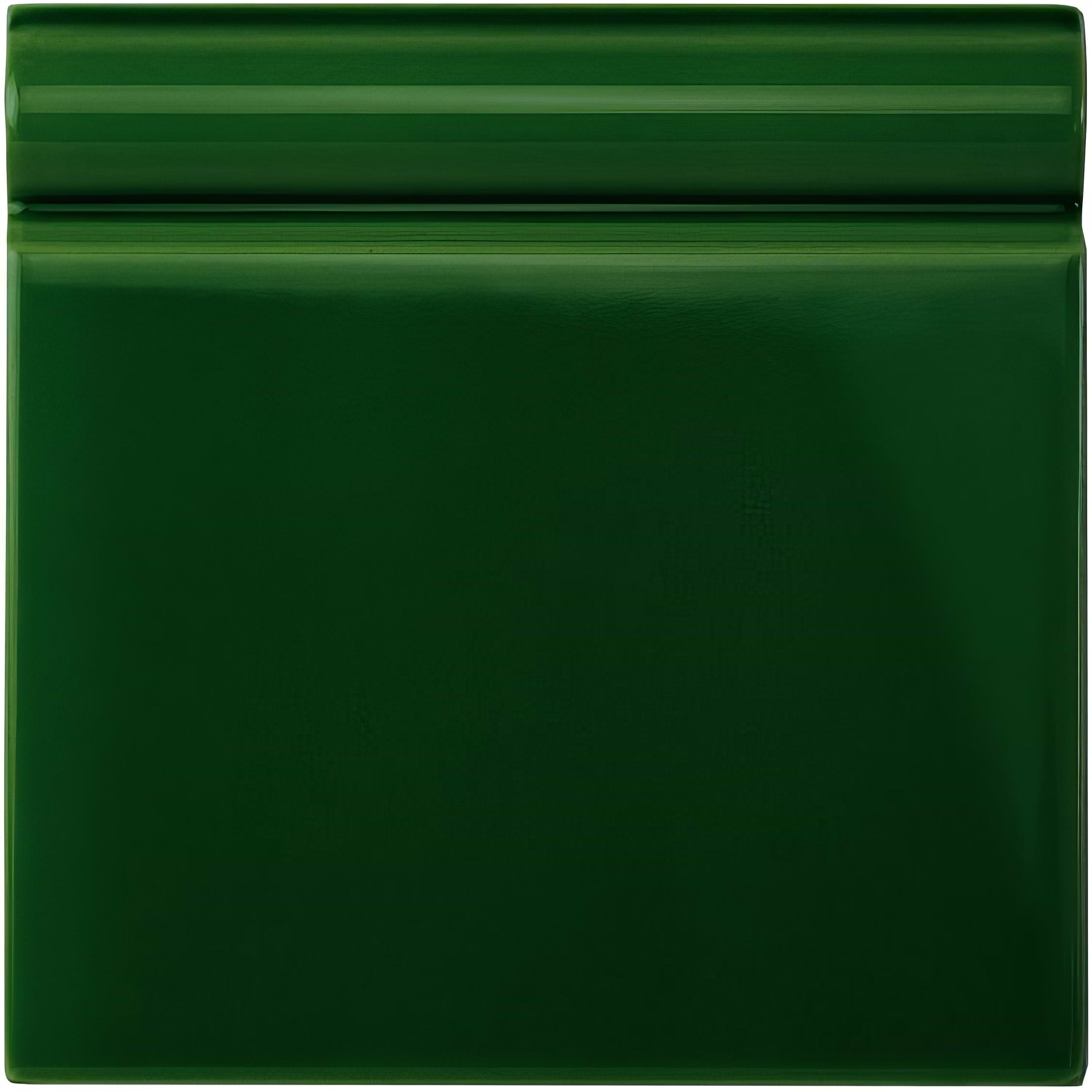 Edwardian Green Skirting Tile - Hyperion Tiles