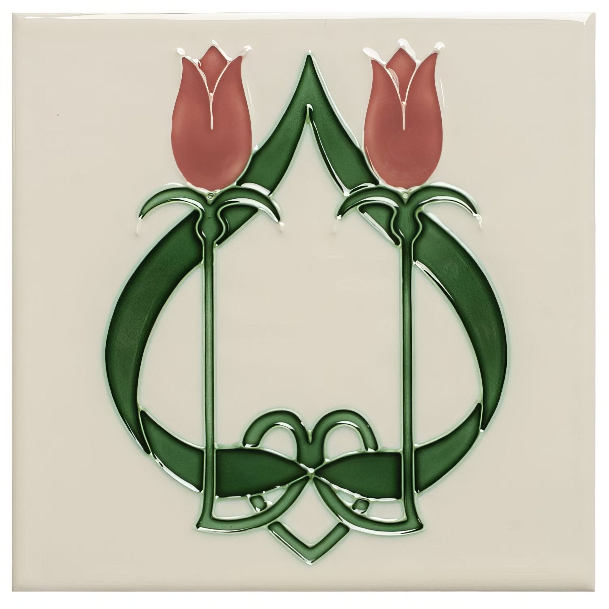 Elysée on Vintage White - Hyperion Tiles