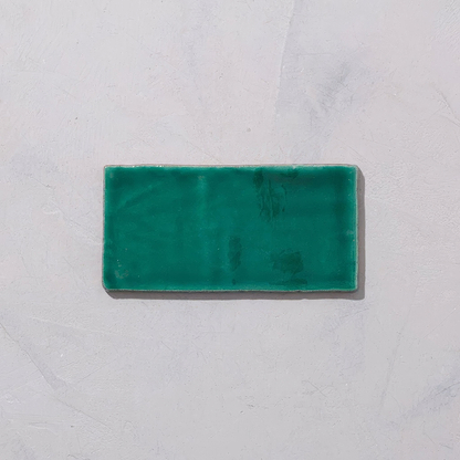 Emerald Glazed Metro Tile - Hyperion Tiles