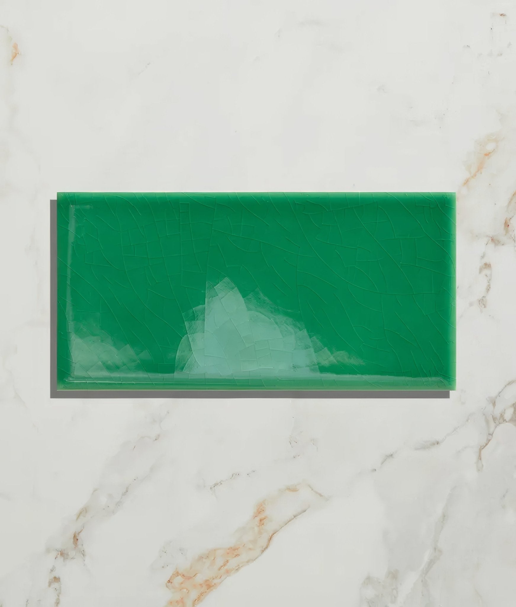 Emerald Green Metro Crackle Glaze - Hyperion Tiles