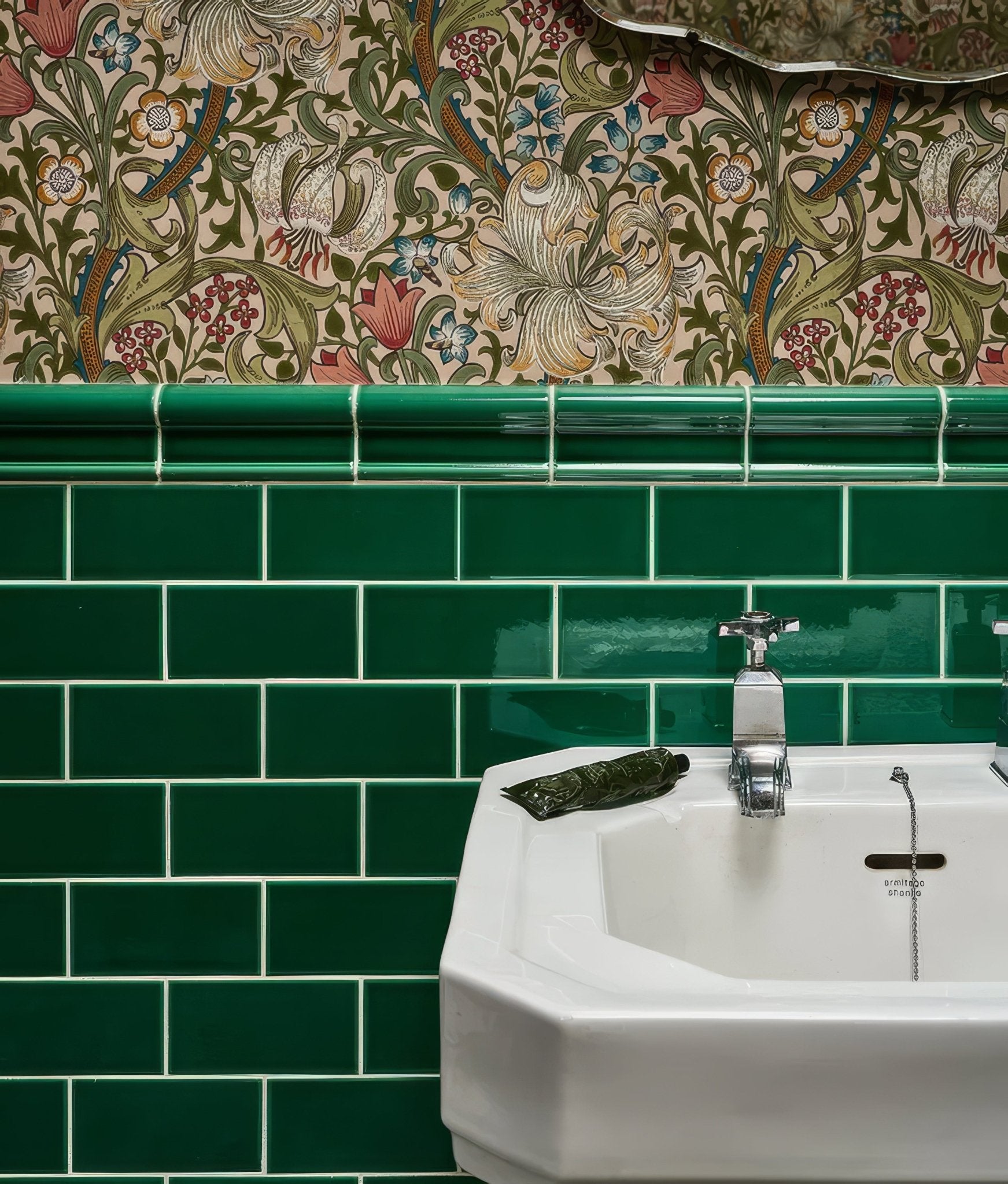 Emerald Green Metro Crackle Glaze - Hyperion Tiles