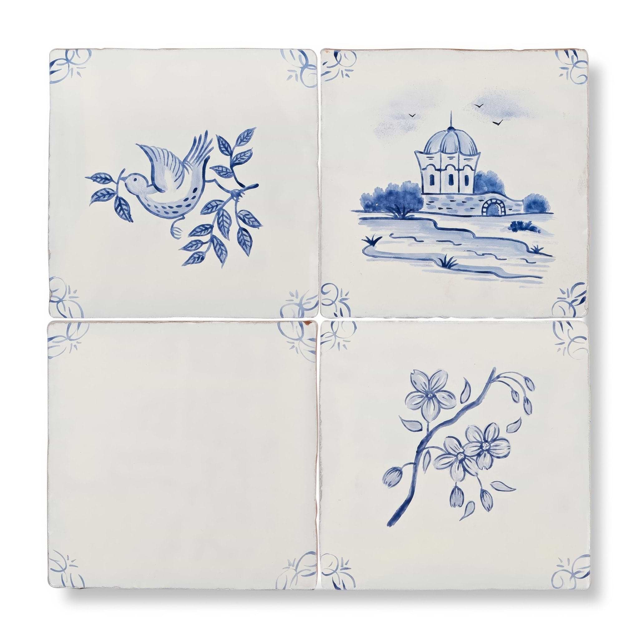 English Delft Blossom - Hyperion Tiles