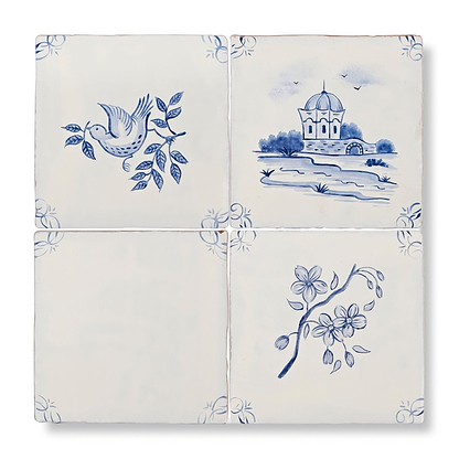 English Delft Blossom - Hyperion Tiles