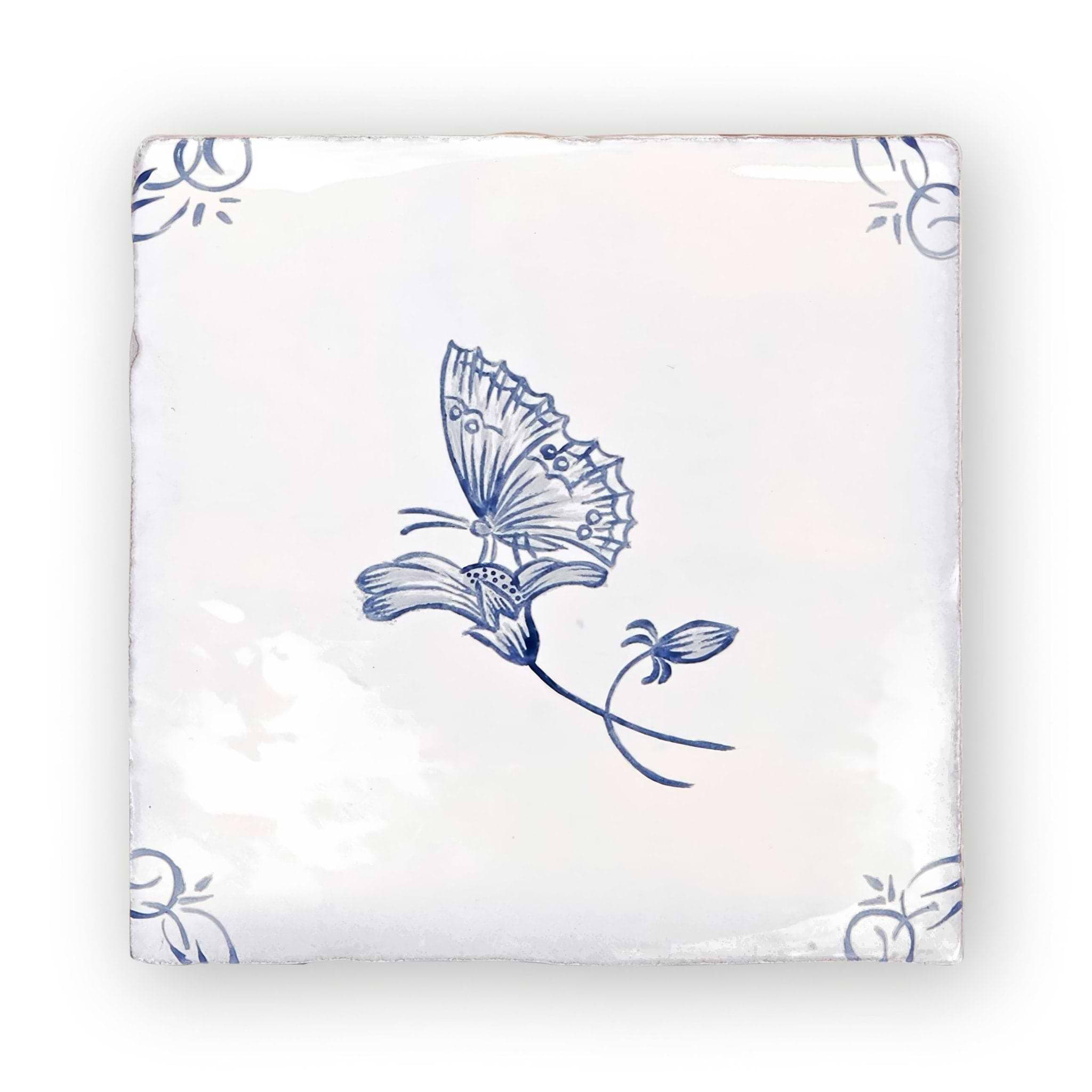 English Delft Butterfly 2 - Hyperion Tiles