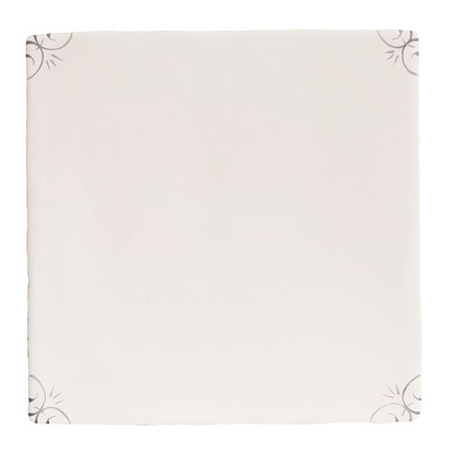 English Delft Charcoal Corners - Hyperion Tiles