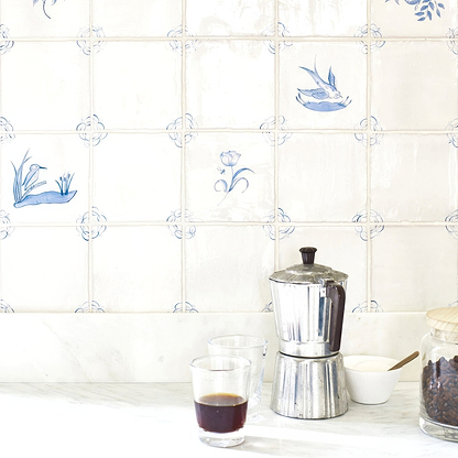 English Delft Corners - Hyperion Tiles